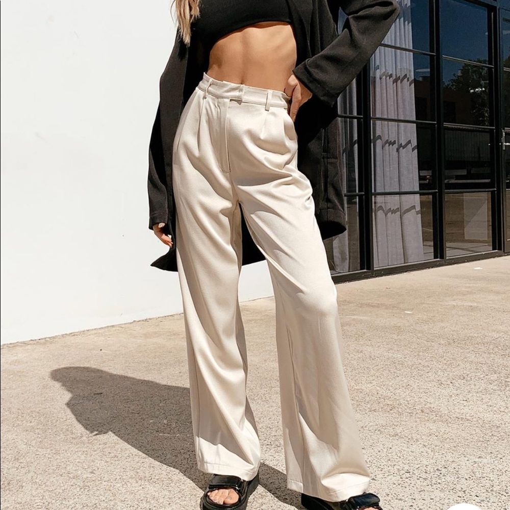 Princess Polly Amalia Pants Beige